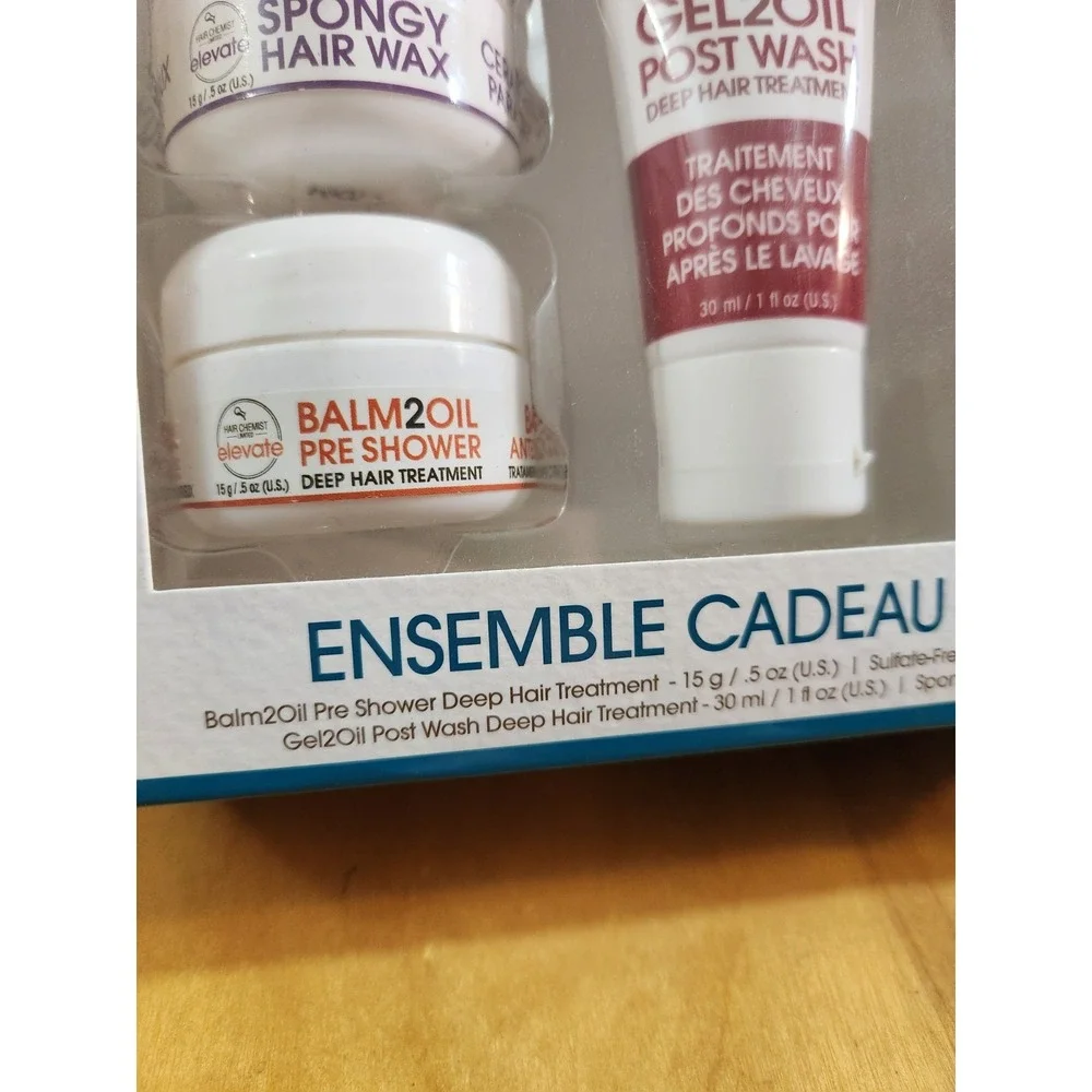 Hair Chemist Limited Elevate‎ 4 Step Gift Set NEW
